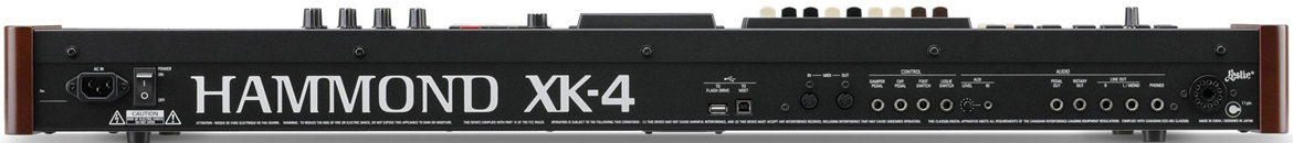 XK-4 - синтезатор Hammond играет как антиквариат, звучит как старая душа